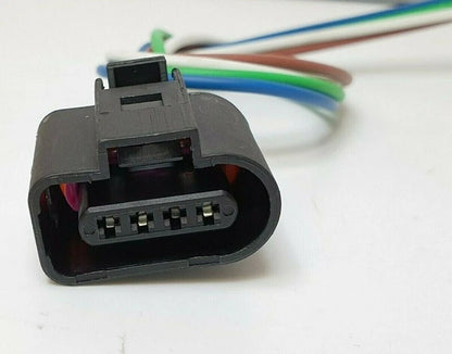 Map Sensor Connector 4 Pin Prewired Plug 1J0973704 Fits VW, Audi, Seat & Skoda