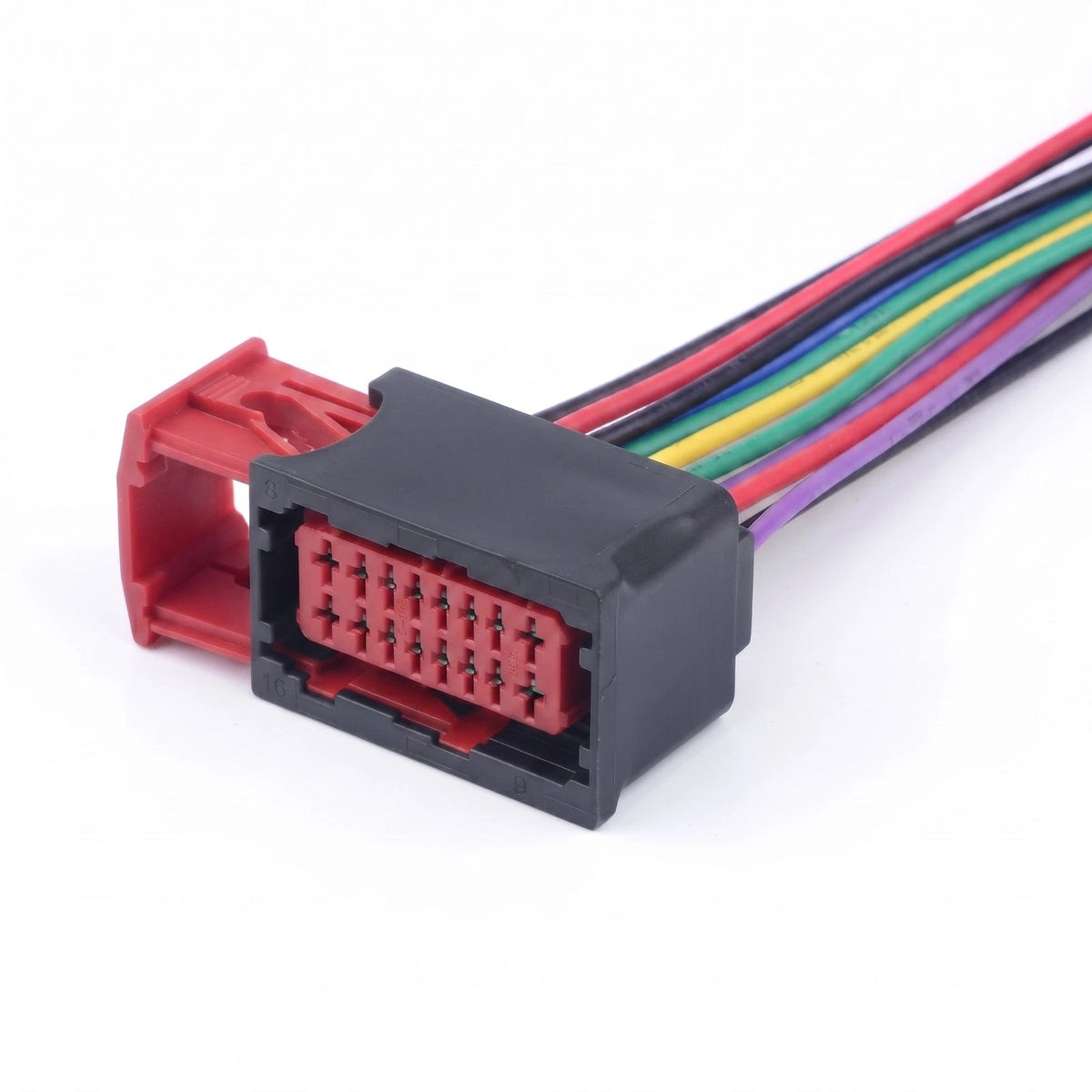 16 Pin Car Connector for Engine Fuse Box Wiring Harness Plug For Peugeot Citroen
