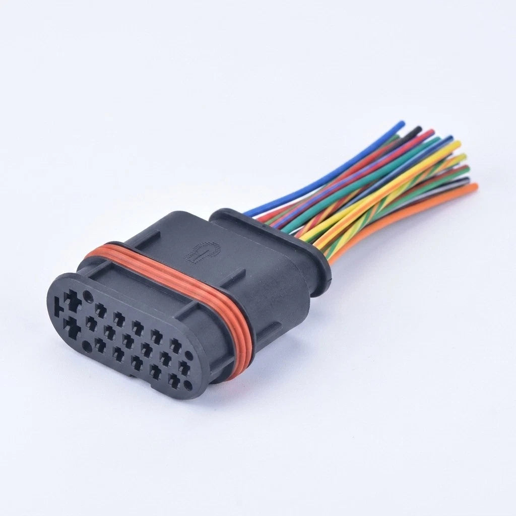 18 Pin Waterproof Car Connector Wire Harness Plug DJ7181-1.5-3.5-21 Universal