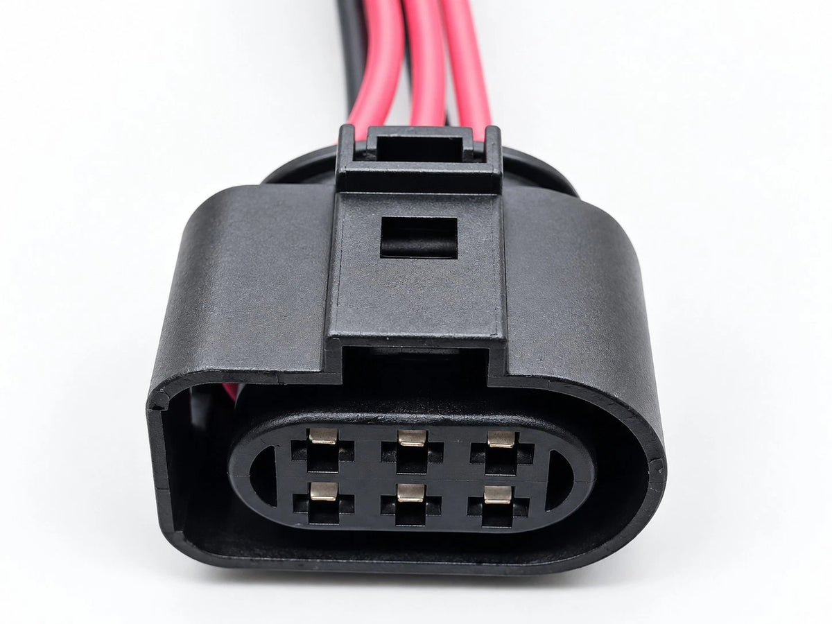 6 Pin 1J0973733 Car connector plug Oxygen Sensor Connector 1J0 973 733