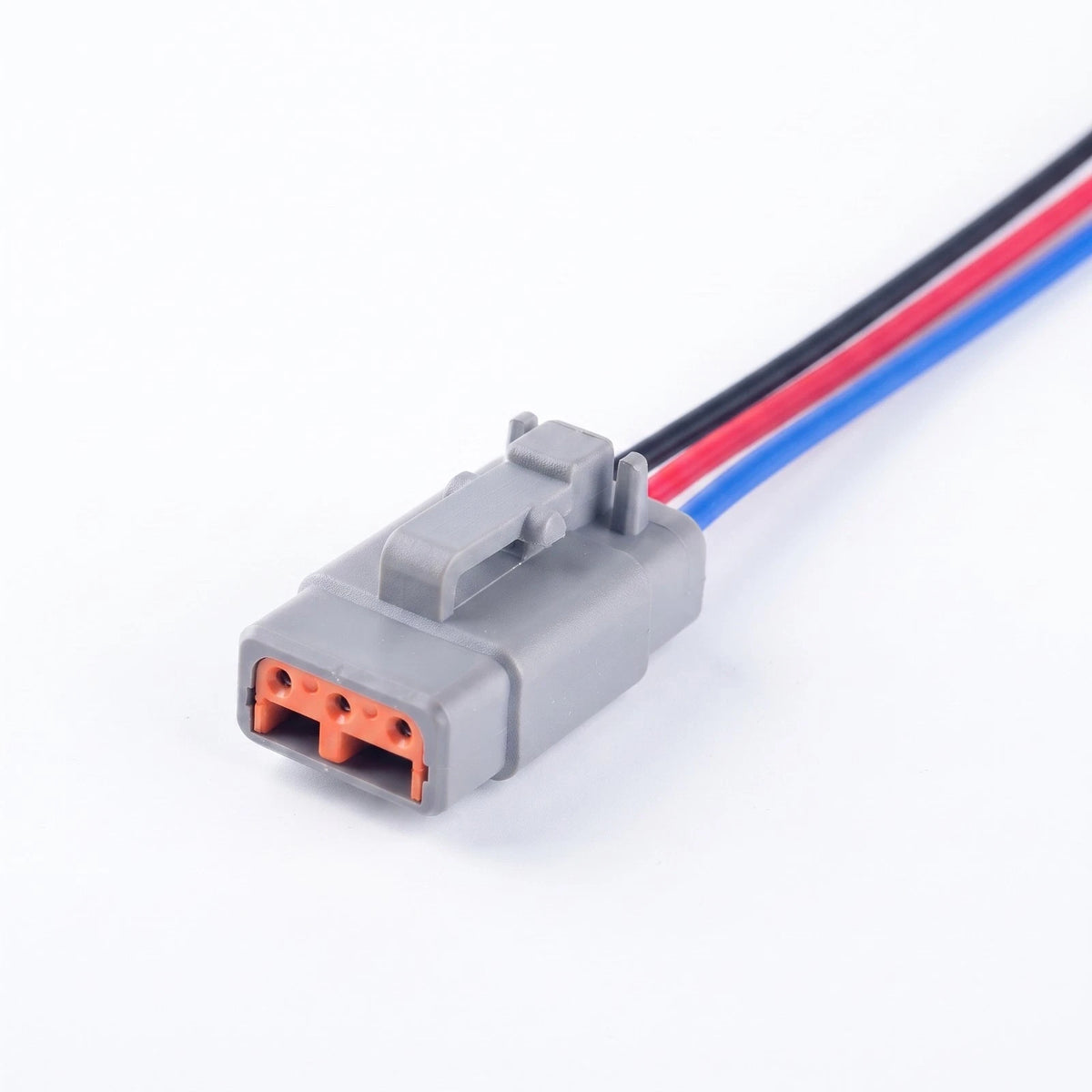 3 Pin Car Connector Deutsch DTM Sealed Harness Kit Plug DTM06-3S For Universal