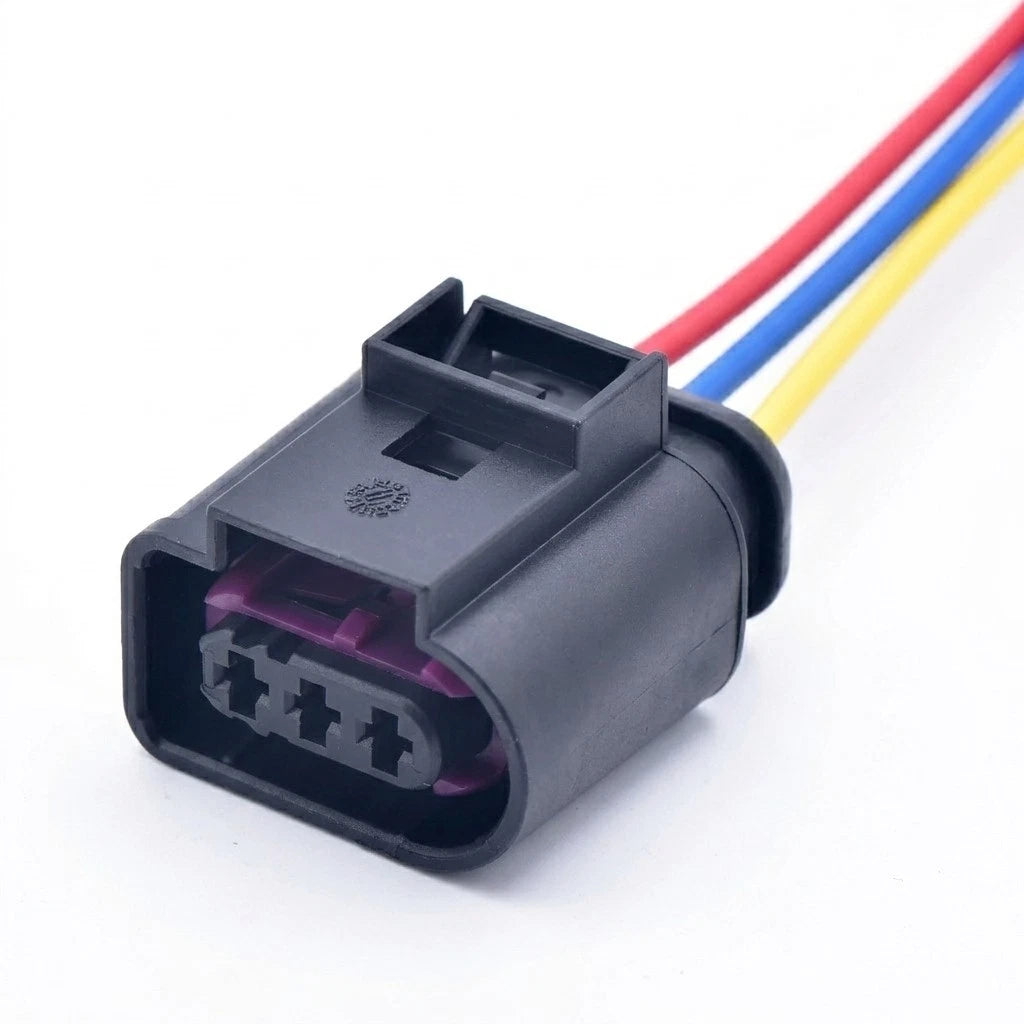 3 Pin plug Fuel Rail Oil Pressure Plug 4D0971993 For VW Audi Skoda 4D0 971 993
