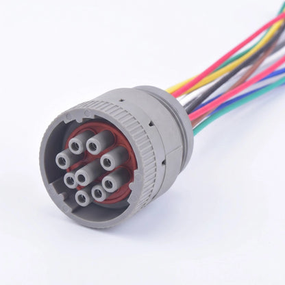 9 Pin Car Connector Deutsch J1939 Diagnostic Plug HD16-9-1939P For Truck Bus