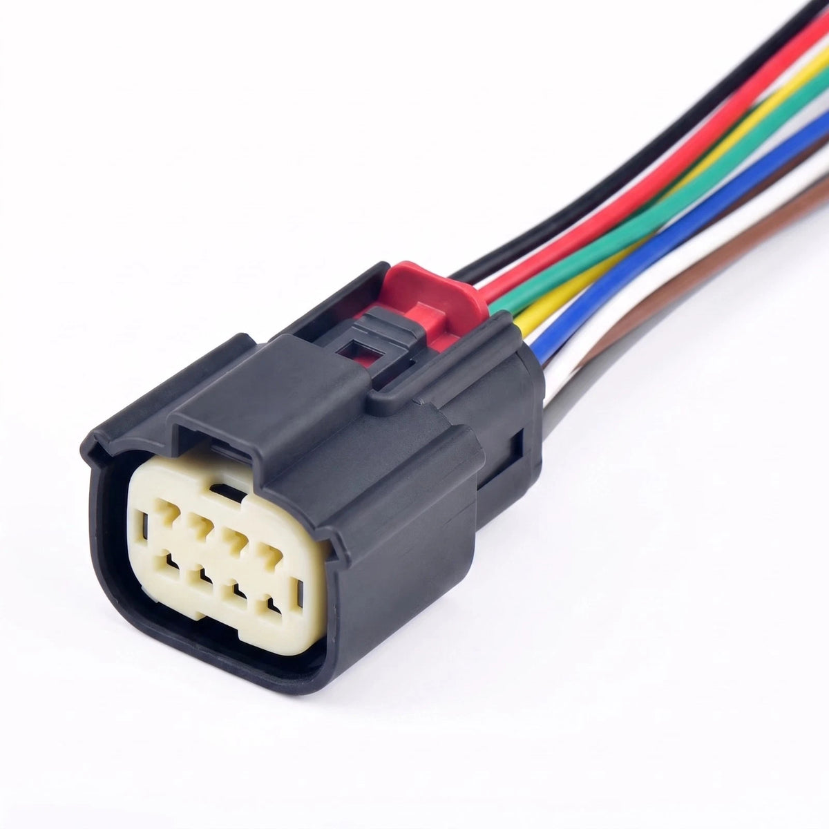 8 Pin Headlight Engine Cable Car Connector Plug 33472-0801 For Ford Chevrolet