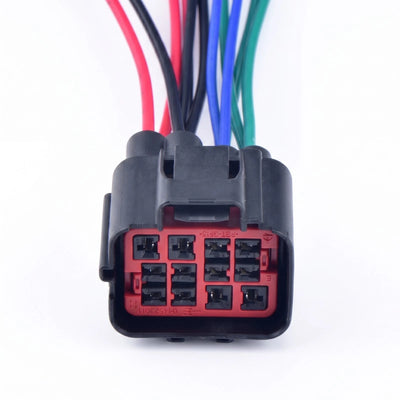 12 Pin Car Connector Fuel Pump Headlight Harness Sealed Plug 1452299-1 For Ford