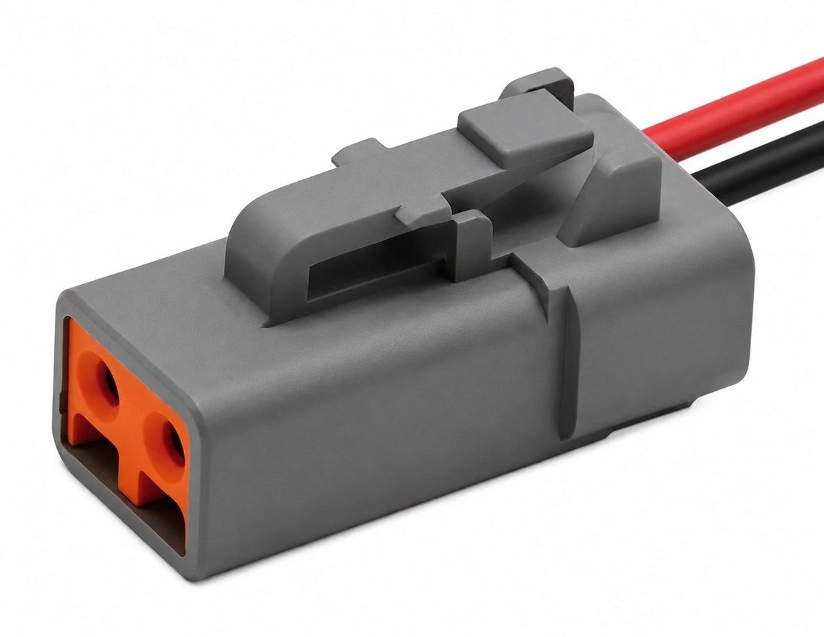 2 Pin DTP Female Car connector waterproof plug DTP06-2S