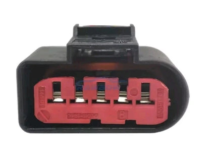 VW Audi Seat Skoda MAF Mass Air Flow Sensor 5 Pin Connector Plug Wire 1J0973775A