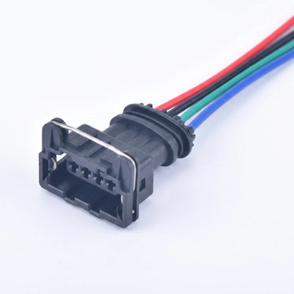 2/3/4/5/6 Pin Car Connector EV1 Fuel Injector Plug 282189-1 for Bosch VW Audi