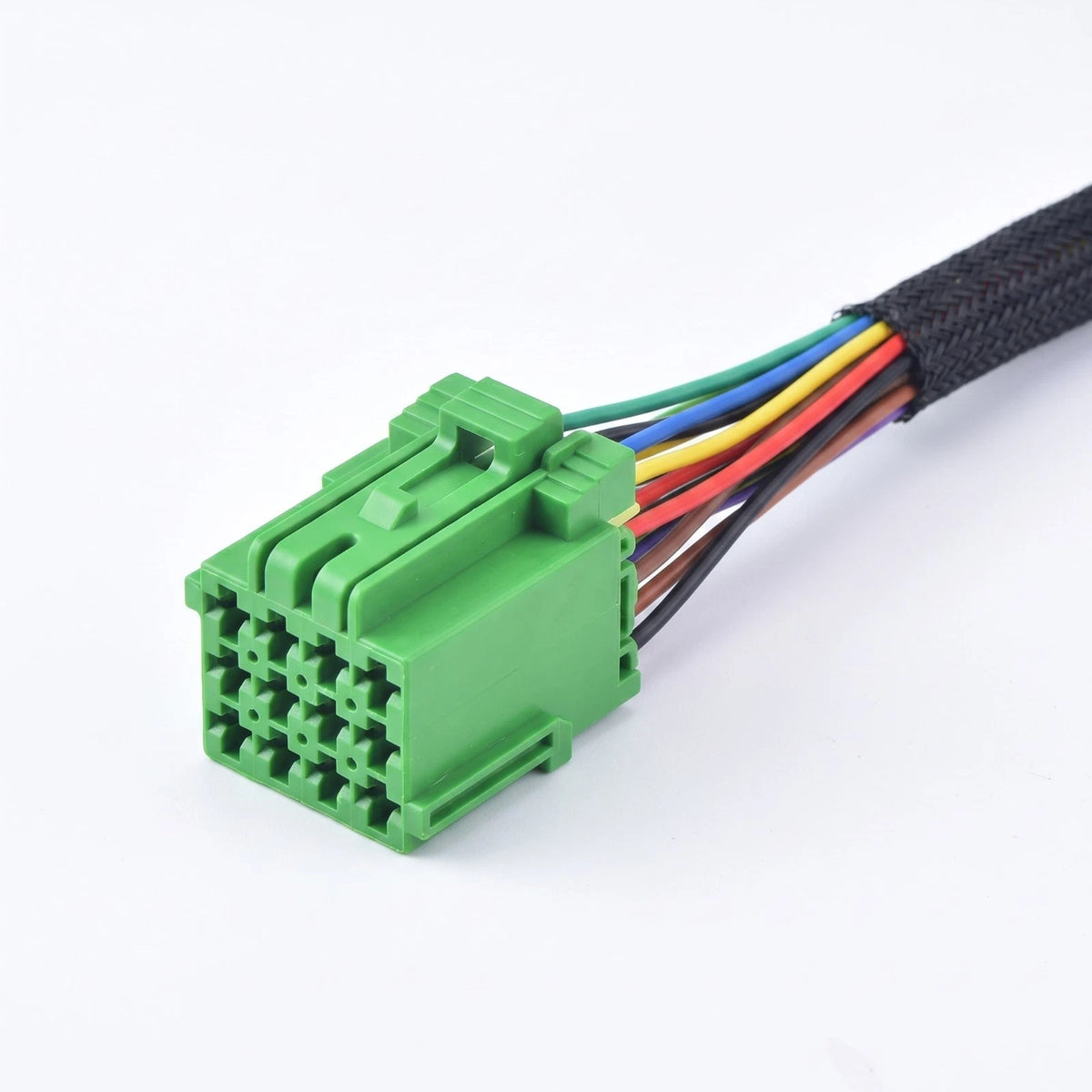 12 Pin Car Connector CD Player Radio Wire Harness Plug 1-967627-1 For VW Audi