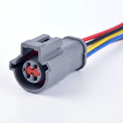 4 Pin Car Connector O2 Oxygen Sensor Harness Plug 3U2Z-14S411-HZB For Ford New