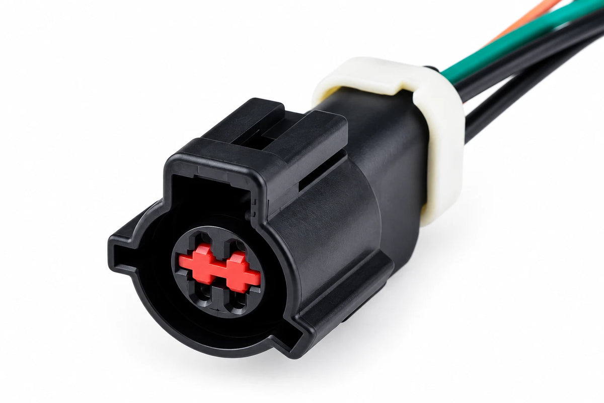 4 Pin Car Connector O2 Oxygen Sensor Harness Plug 3U2Z-14S411-HZB For Ford New
