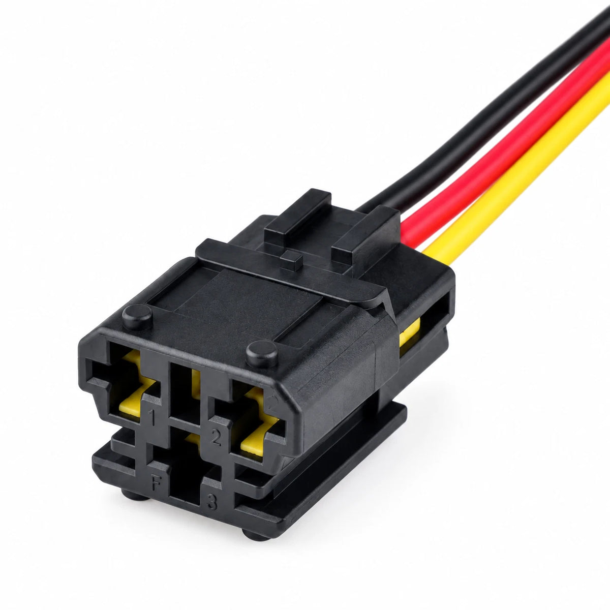 3 Pin Car Connector Waterproof Cooling Fan Fuse Box Plug 1544226-1 For Peugeot