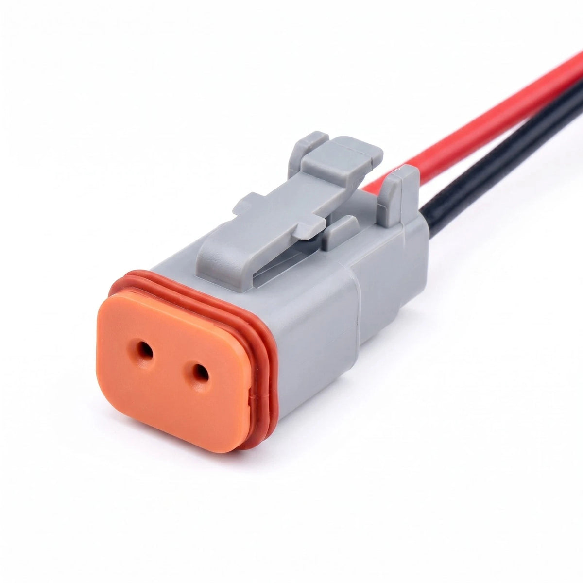 2 Pin DT Series Sealed Wire Car Connector Plug DT06-2S For Caterpillar Cummins