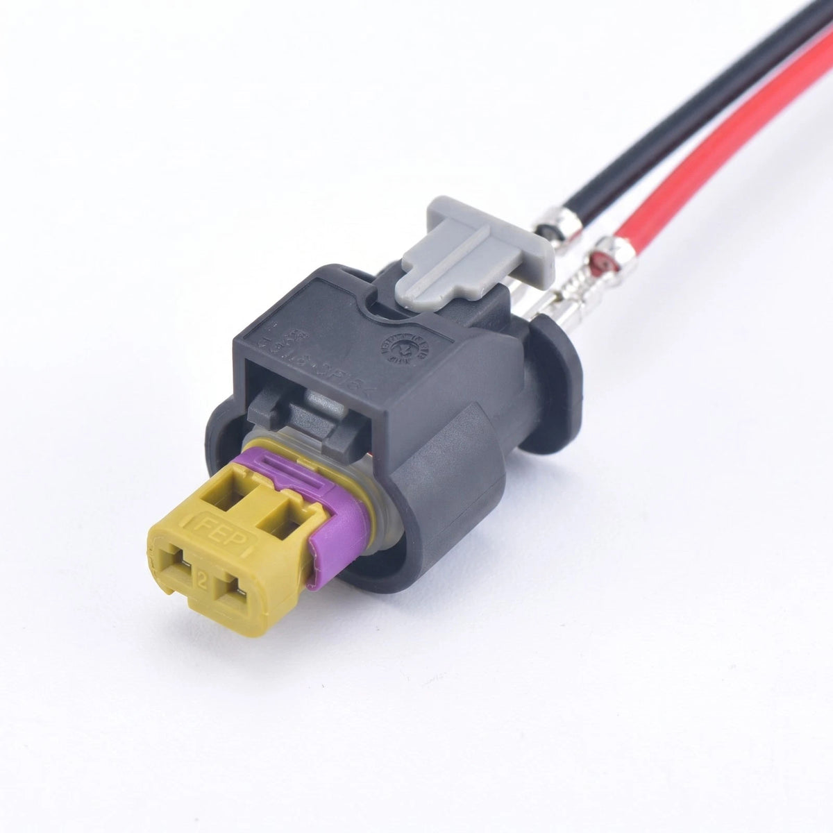 2 Pin Car Connector Fuel Injector Sensor Plug 4F0973702A For Audi A6 and Q7