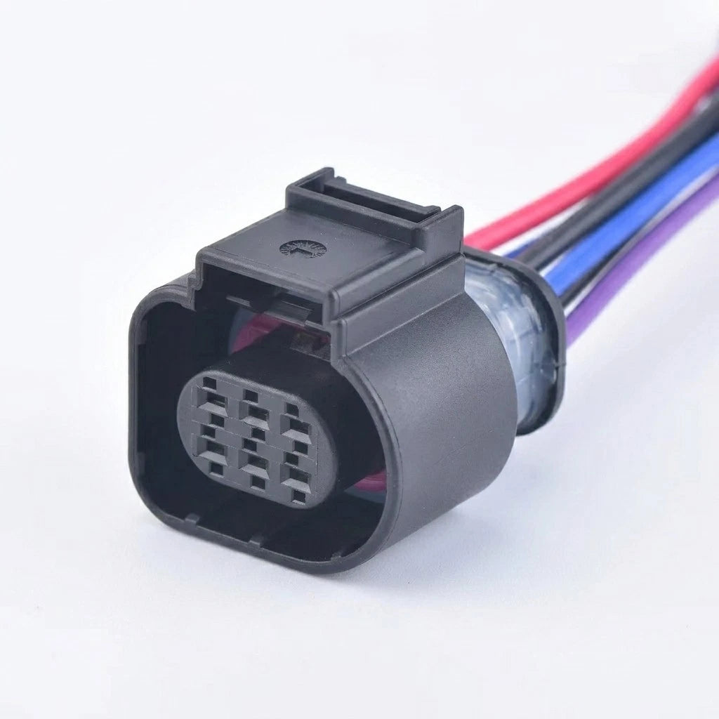 6 Pin Car Connector Throttle Valve Temp Sensor Plug 4H0973713 For VW Audi A4 A6