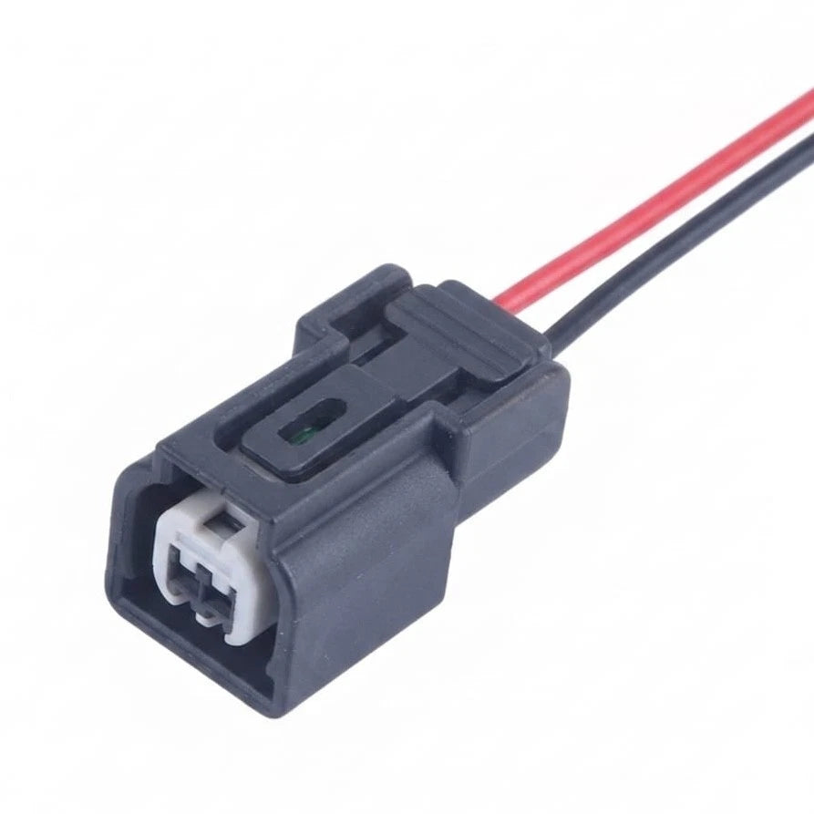 2 pin female Auto Fuel Injector Electronic Waterproof Connector CB400 For HONDA