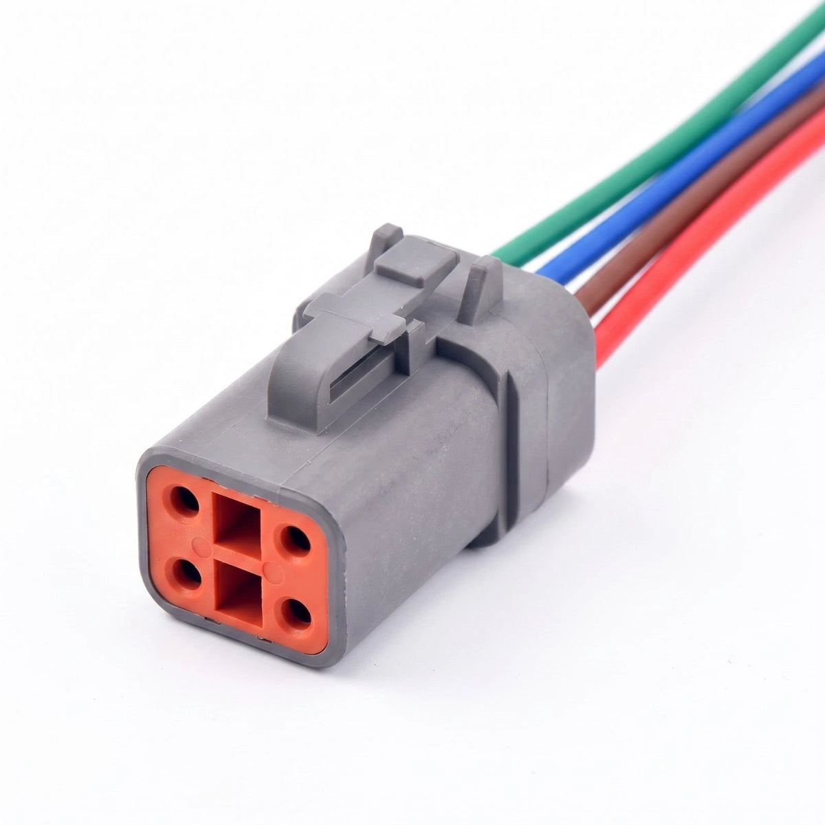 4 Pin Waterproof Car Connector Engine ECU Board Plug DTP06-4S for Cummins ISDE