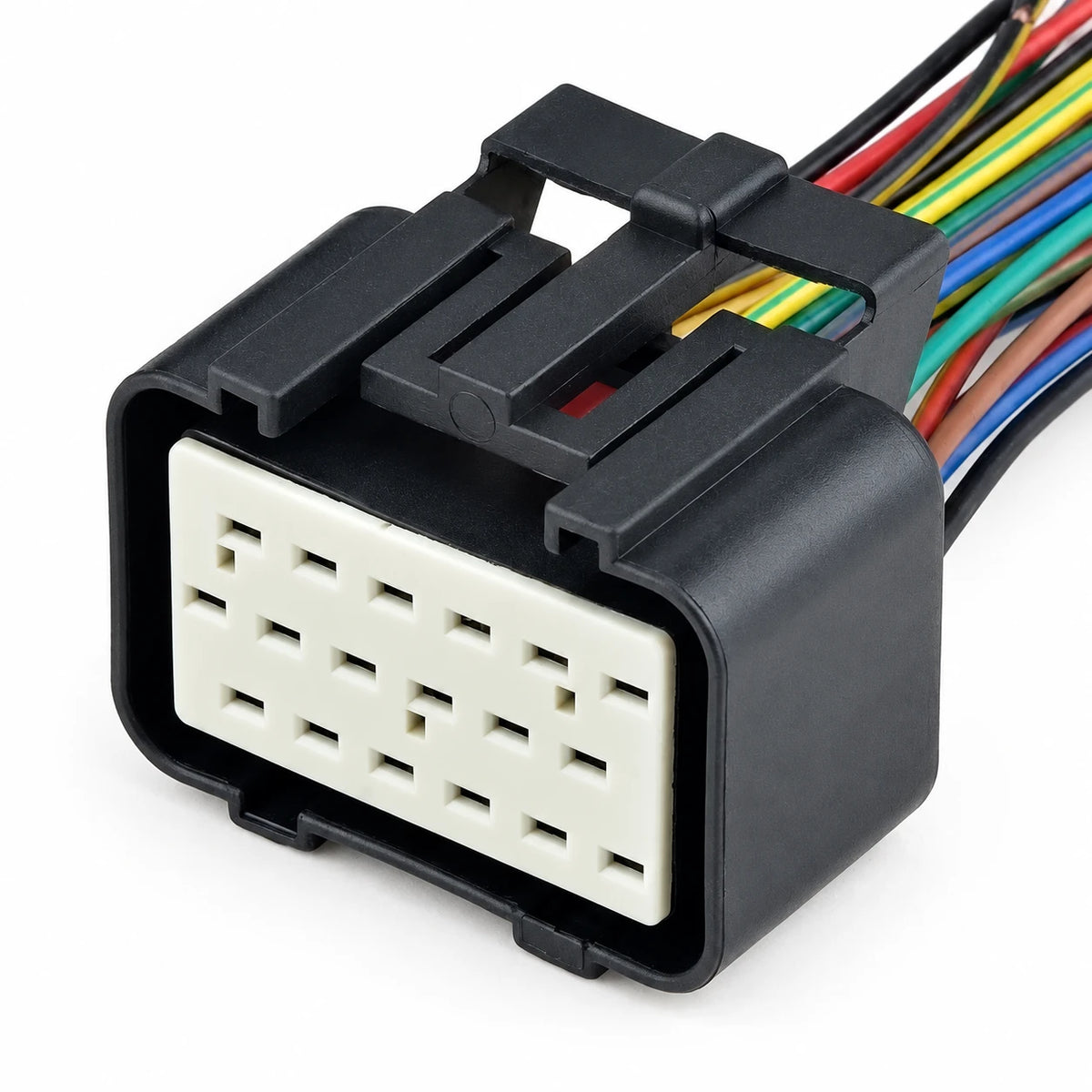 18 Pin Female ECU Computer Board Connector Plug 344106-1 For Hyundai Excavator
