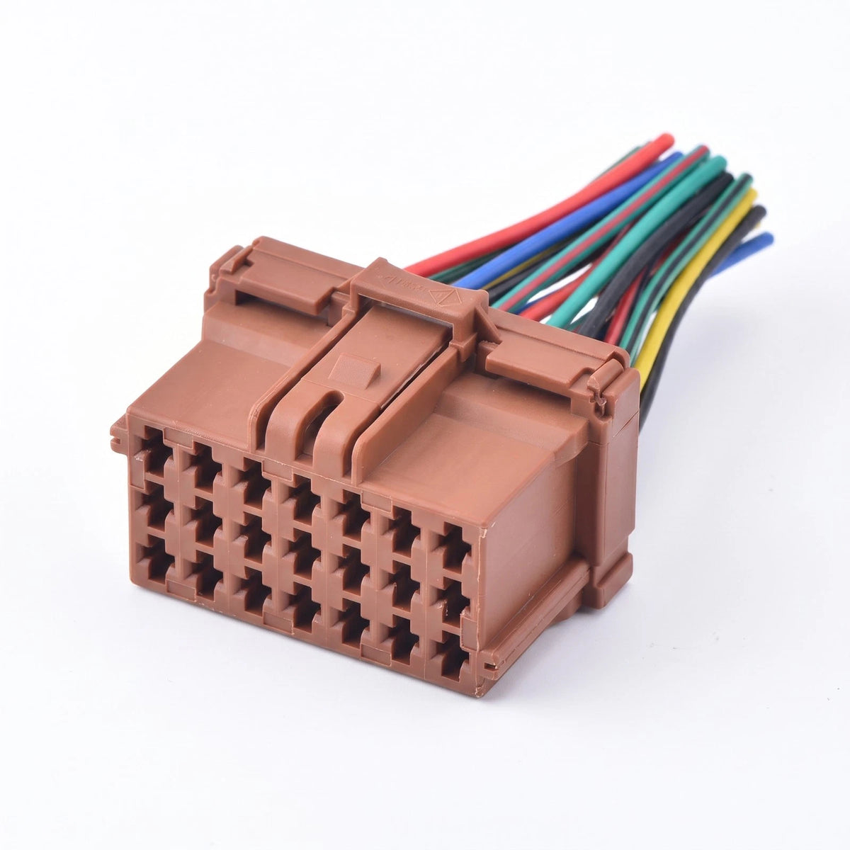 21 Pin Brown Car Connector Quick Wire Harness Plug 8-968975-1 For VW Audi Ford