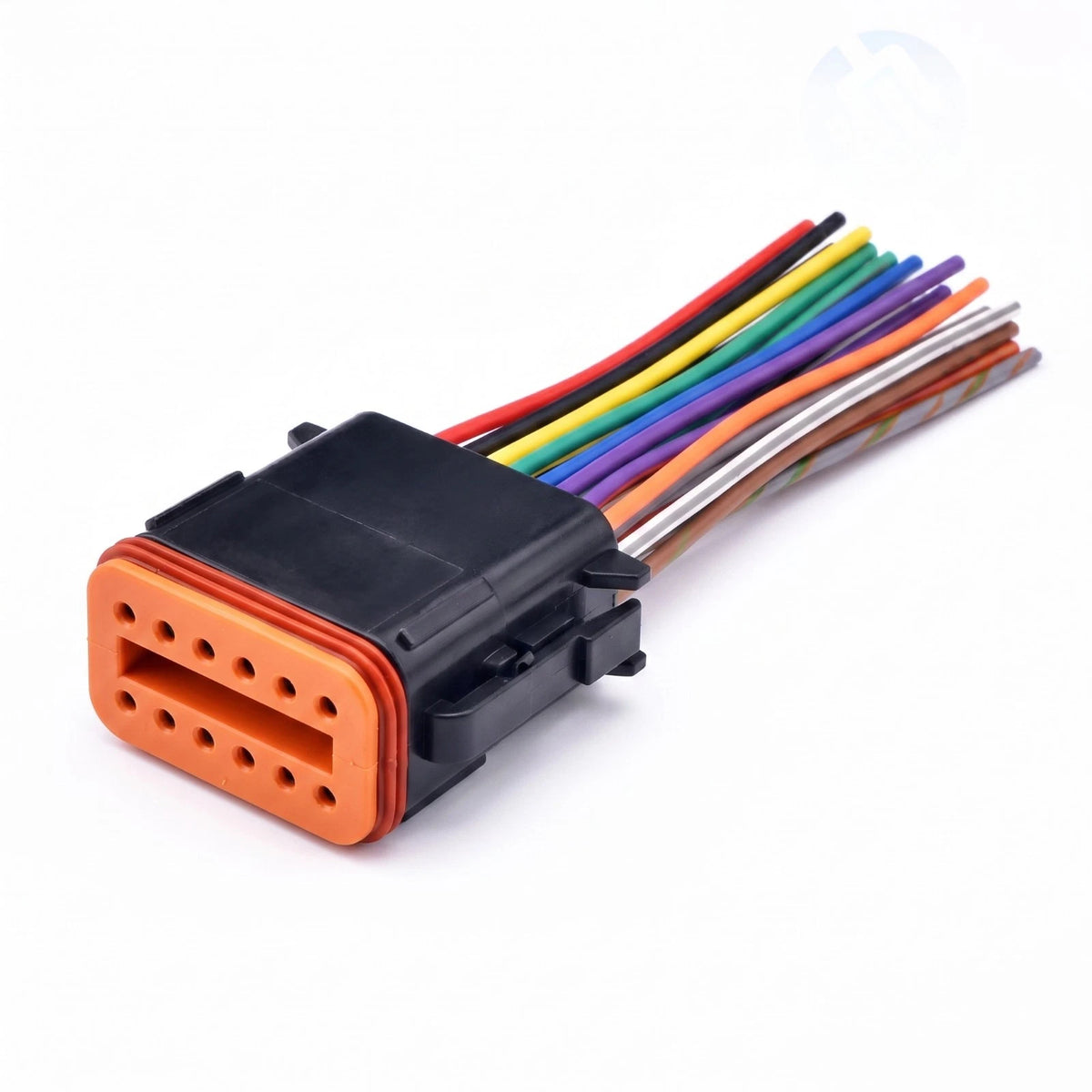 12 Pin Car Connector Waterproof DT Series Plug DT06-12S For Deutsch Truck Bus