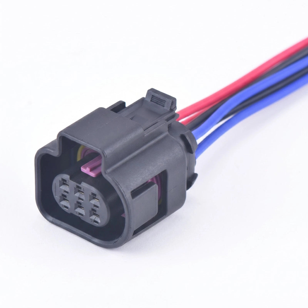 6 Pin Car Connector LSU 4.9 Oxygen Sensor Plug 4H0973713 For Audi A6 and A8