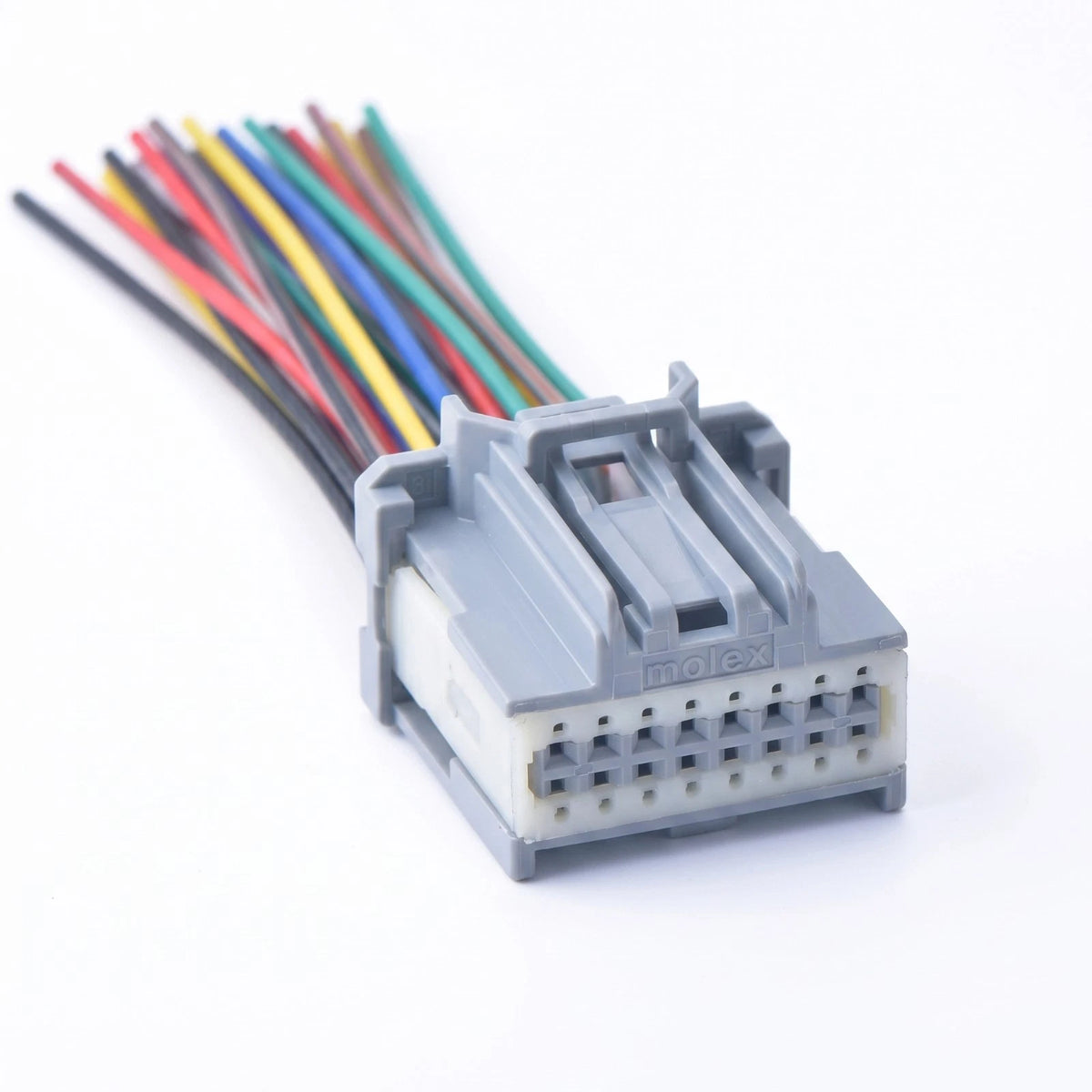 16 Pin Car Connector MCD PCB Wiring Harness Plug 34729-0160 With Terminals Kit