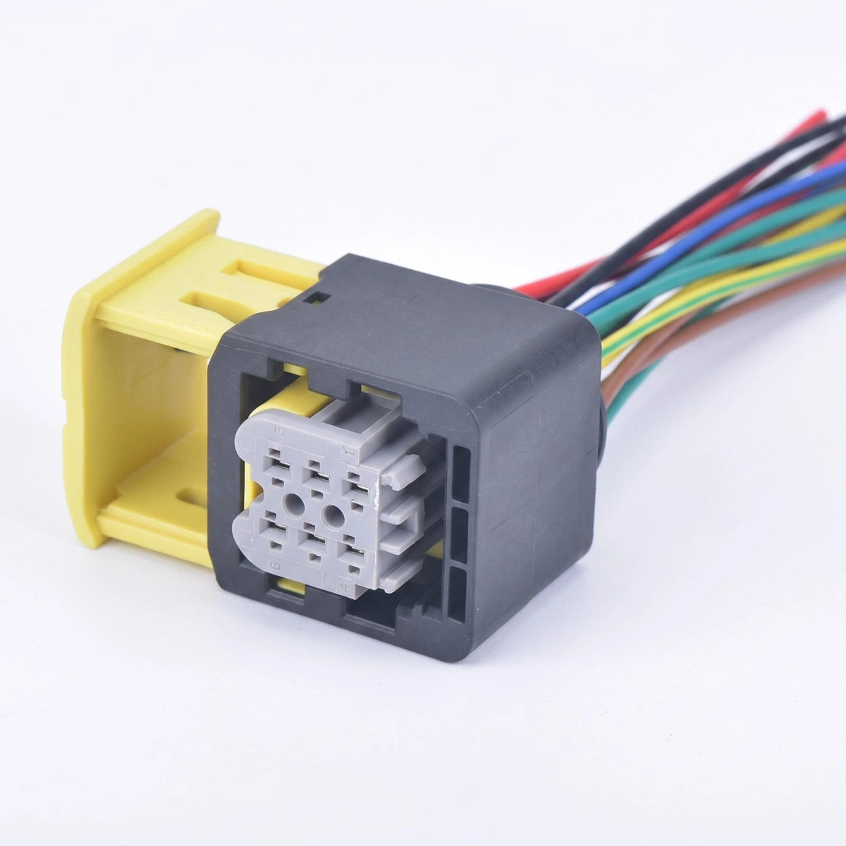 6 Pin Nitrogen Oxygen NOx Sensor Car Connector Plug 2-1418469-1 For Benz Volvo