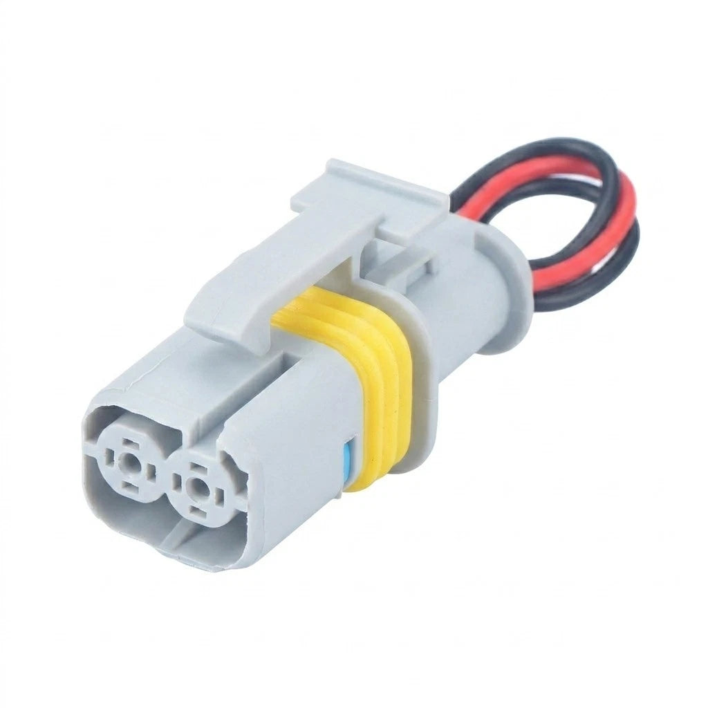 2 Pin Car Connector Lear Sealed Light Lamp Socket Plug 18286000002 Universal