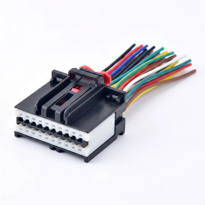 20 Pin Car Connector Amplifier Head Speaker Plug 34729-0201 For Vauxhall OPEL