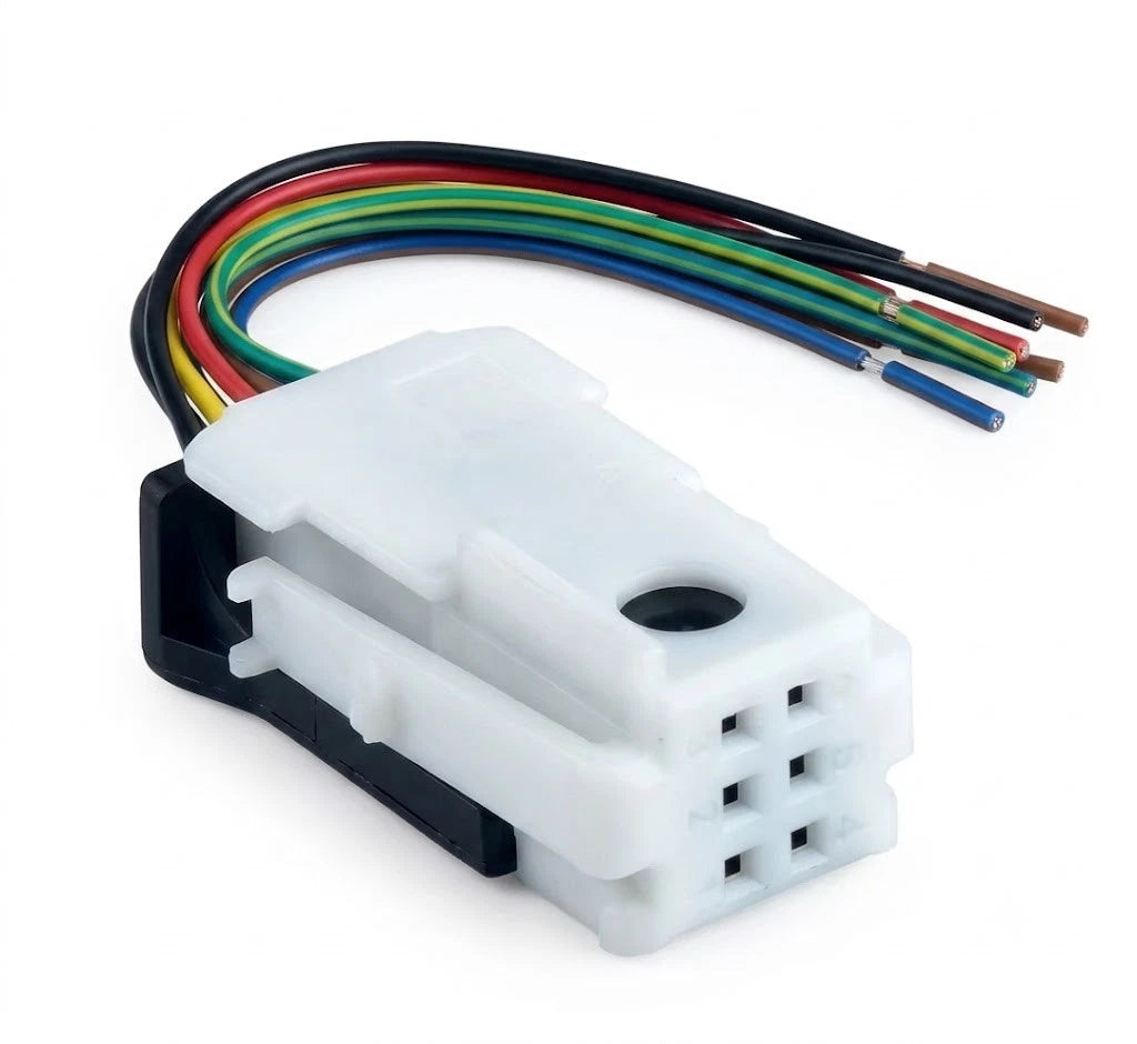 6 Pin Plug RD9 RD45 CD player connector Rear view mirror PEUGEOT 301 CITROEN C4
