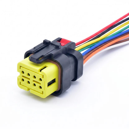 8 Pin Car Connector Excavator Wiring Waterproof Sealed Plug 776494-1 For Carter