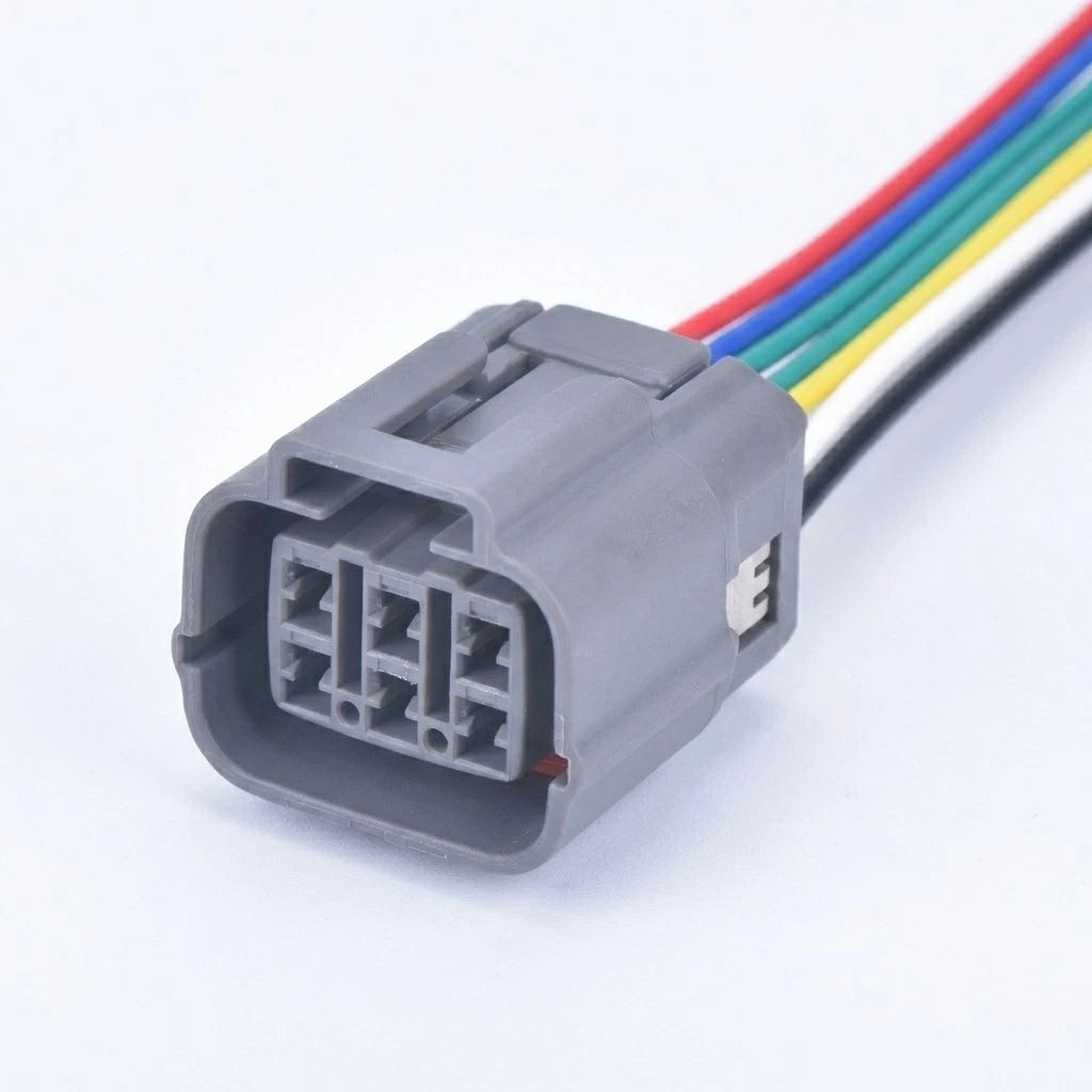 6 Pin Car Connector EGR Solenoid Valve Plug 6189-0648 For Mazda 3 6 Ford Focus