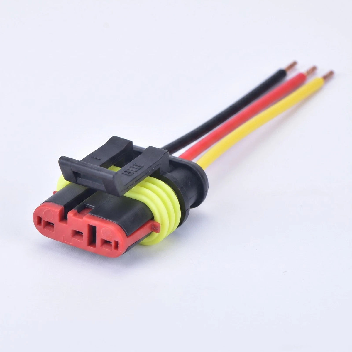 3 Pin Car Connector Sealed Wire Harness Plug 282087-1 For Ford Chevrolet Buick