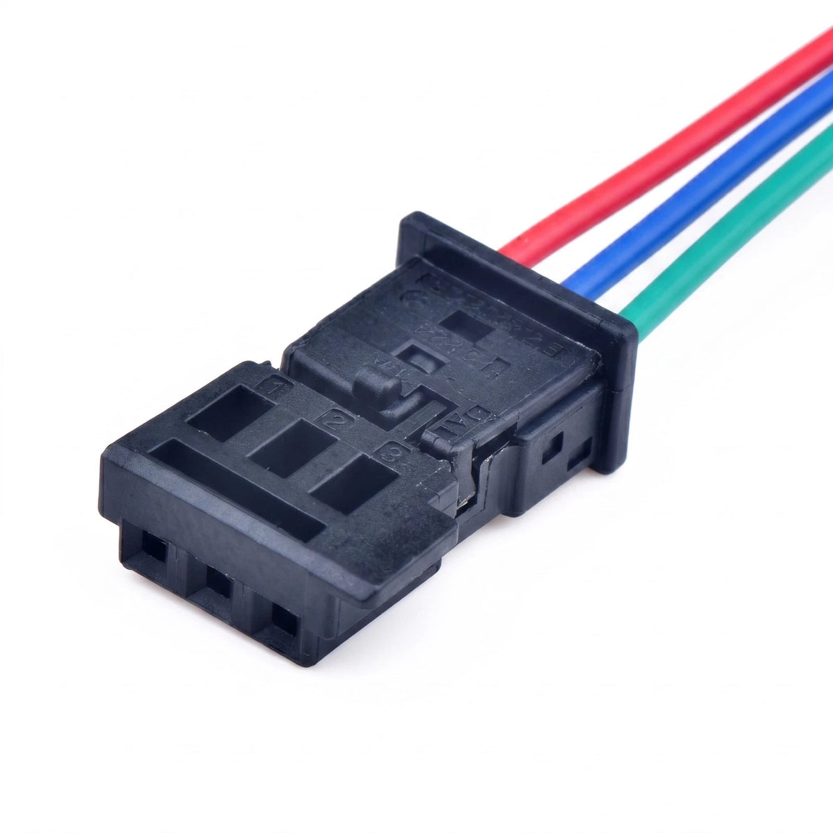 3 Pin Car Connector Tweeter Ambient Light Waterproof 1C0973119B For VW Passat
