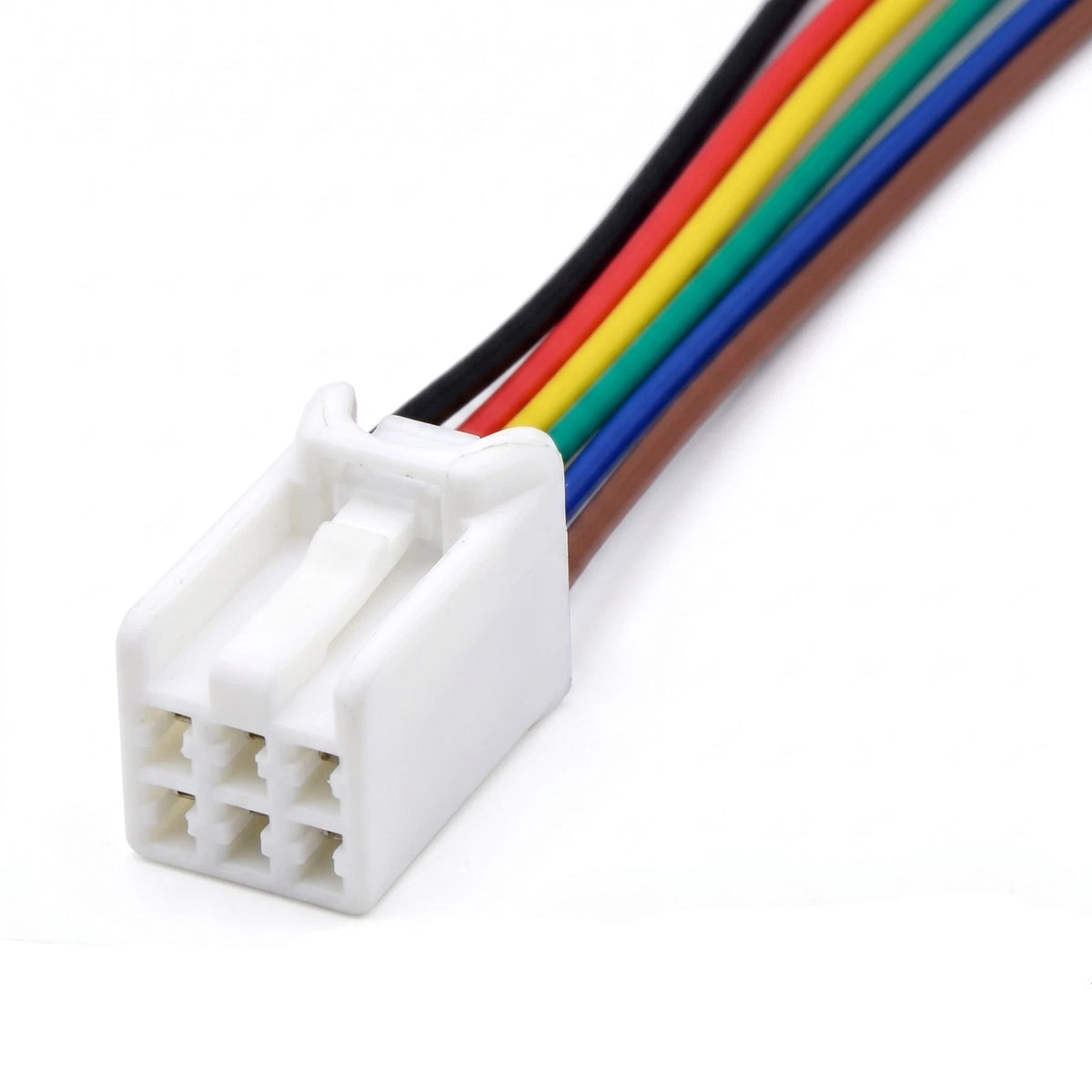 6 Pin Car Connector Ambient Light Fuse Box Plug 7187-8846 For Honda Civic CRV