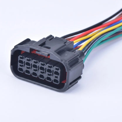 2/3/4/8/12 Pin Car Connector LED Headlight Speaker Plug for Honda Civic Odyssey