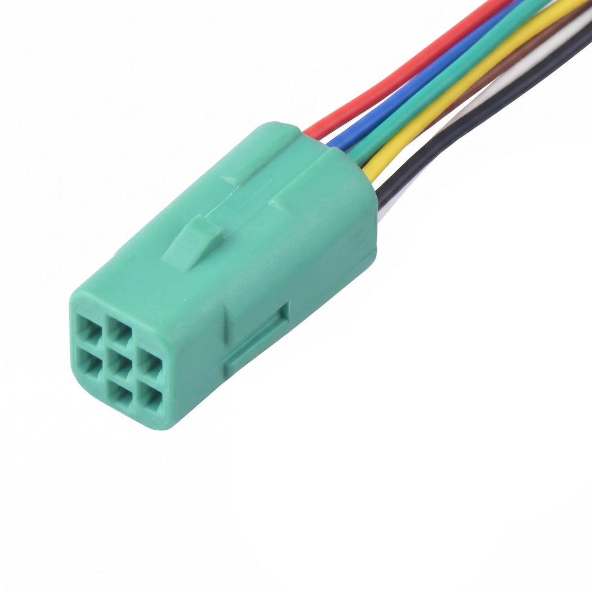 7 Pin Green Car Connector Mini MLC Waterproof Sensor Plug 2822343-1 For Honda
