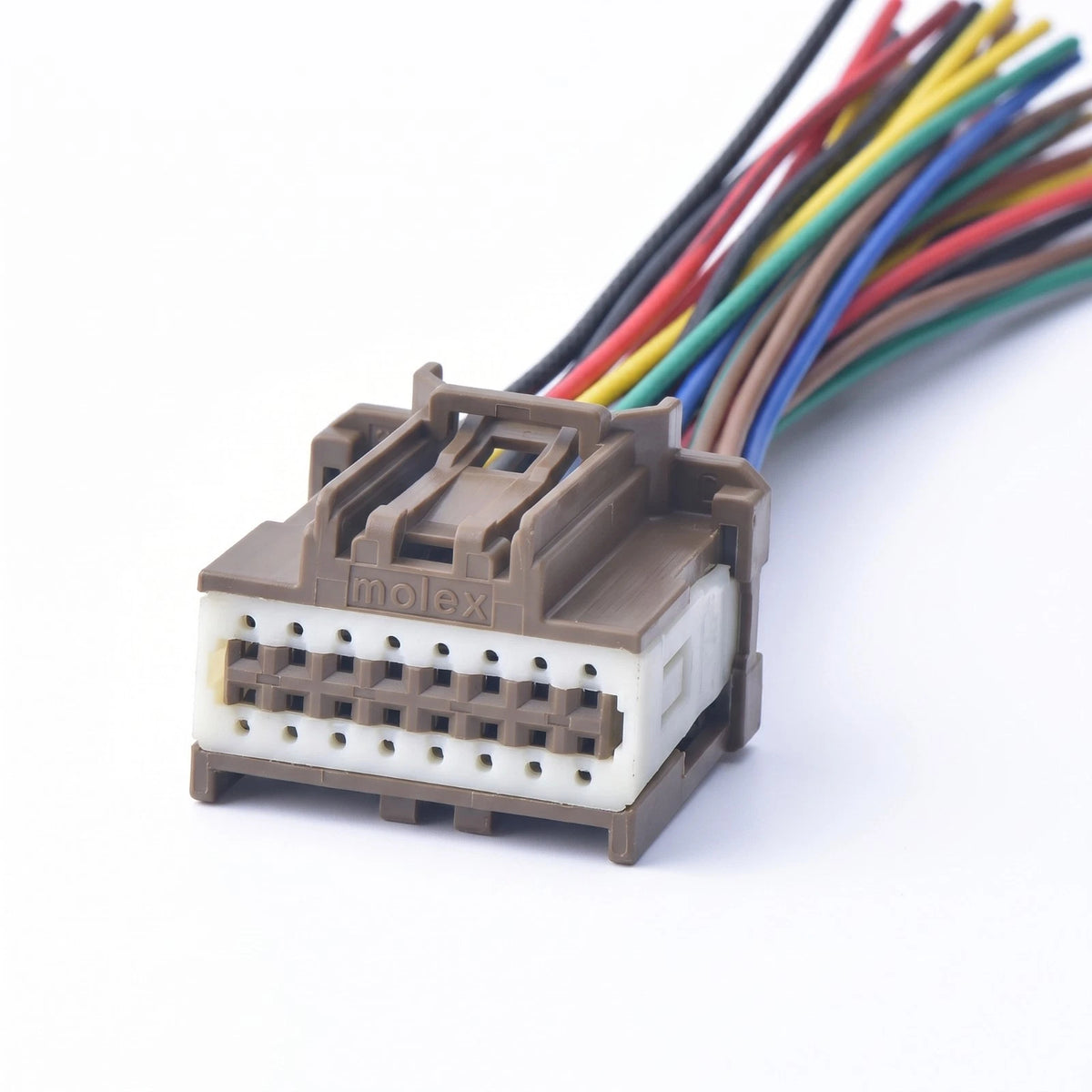 16 Pin Car Connector MCD PCB Wiring Harness Plug 34729-0160 With Terminals Kit