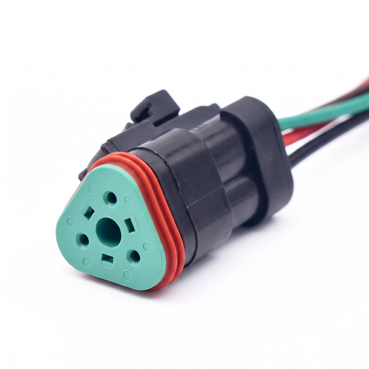 3 Pin DT Series Waterproof Car Connector Plug DT06-3S For Deutsch Excavator