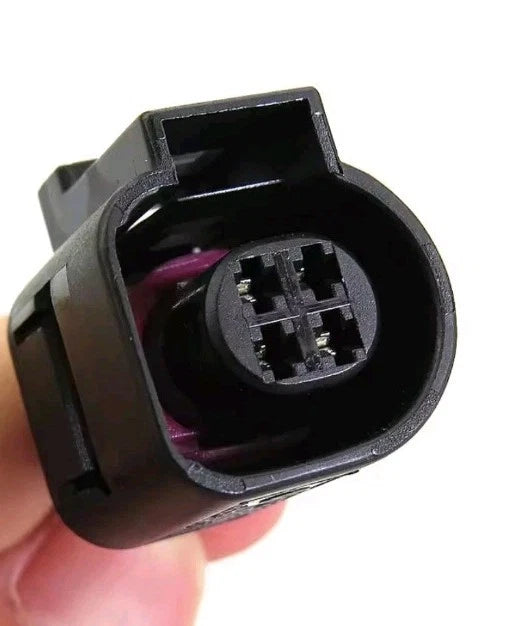 4 PIN TEMPERATURE SENSOR PREWIRED CONNECTOR PLUG FITS VW AUDI SEAT - 4B0973712